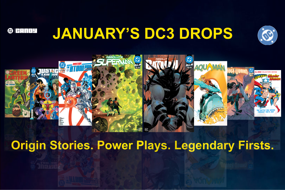 🎉 Start 2025 with DC3 power moves. January’s DC3 line-up is here!